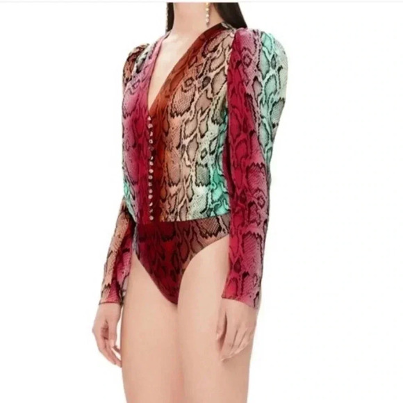 AFRM snake print bodysuit - Picture 3 of 11